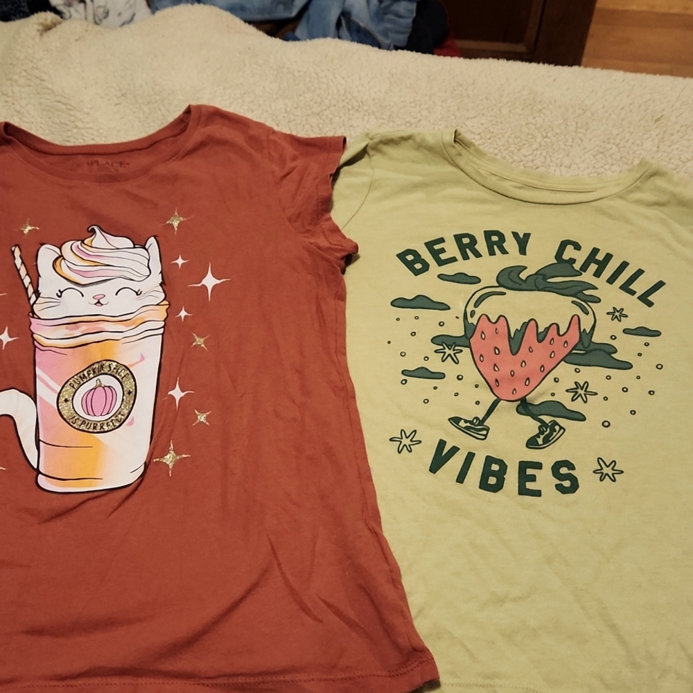 2 Kids Graphic Tees size 12/14